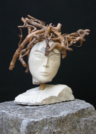 Sculptuur getiteld "Shana" door Alain Bernegger, Origineel Kunstwerk
