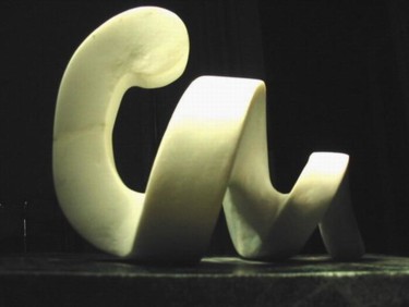 Sculpture intitulée "IN-SPIRAL" par Bertalan, Œuvre d'art originale, Pierre