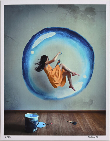 摄影 标题为“Créer sa bulle - 04…” 由Bettina Dupont, 原创艺术品, 操纵摄影
