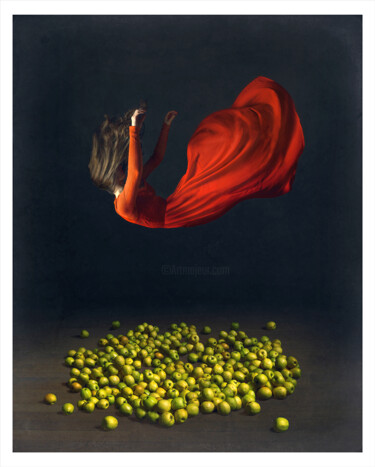 「Tomber dans les pom…」というタイトルの写真撮影 Bettina Dupontによって, オリジナルのアートワーク, デジタル
