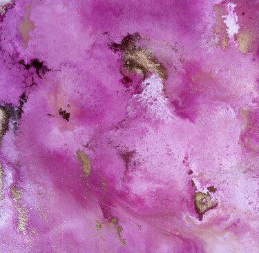 Pintura titulada "Purple Skies" por Bhagya Weerakoon, Obra de arte original, Acrílico