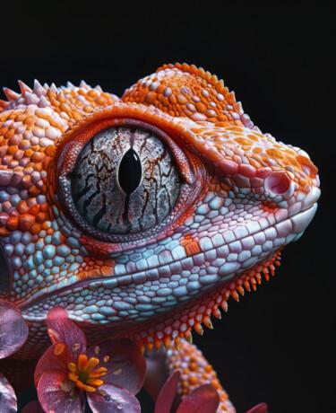 Digital Arts με τίτλο "Macro Animal Art" από Bilge Paksoylu, Αυθεντικά έργα τέχνης, Εικόνα που δημιουργήθηκε με AI