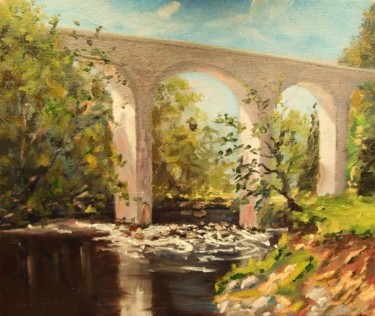 Painting titled "Rathdrum, Under the…" by Bill O'Brien, Original Artwork, Oil
