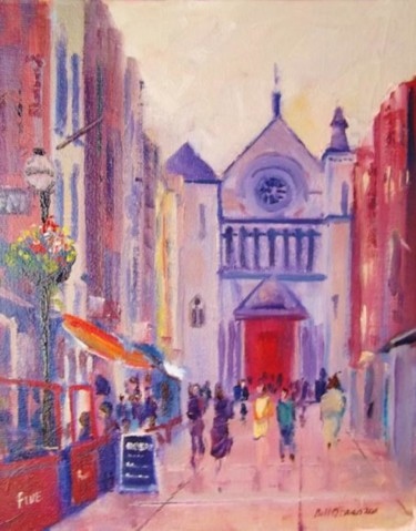Painting titled "South Anne St. Dubl…" by Bill O'Brien, Original Artwork, Oil