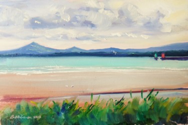 Painting titled "Dollymount and Suga…" by Bill O'Brien, Original Artwork, Oil