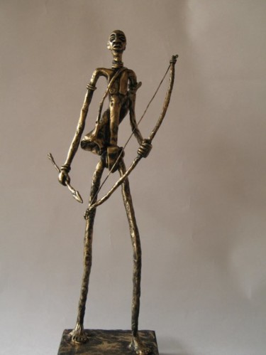 Sculpture titled "TRIBE7" by Binay Singh Shandilya, Original Artwork