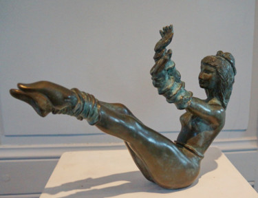 Γλυπτική με τίτλο "Danseuse" από Bivan, Αυθεντικά έργα τέχνης, Μπρούντζος