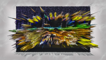 Digitale Kunst mit dem Titel "UN TRES JOYEUX NOEL…" von Blaise Lavenex, Original-Kunstwerk