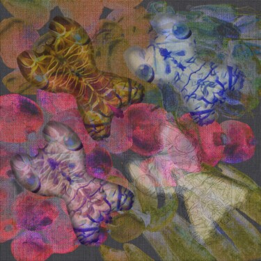 Digital Arts titled "Gummy things over p…" by Blame Mr Ken, Original Artwork, Digital Painting