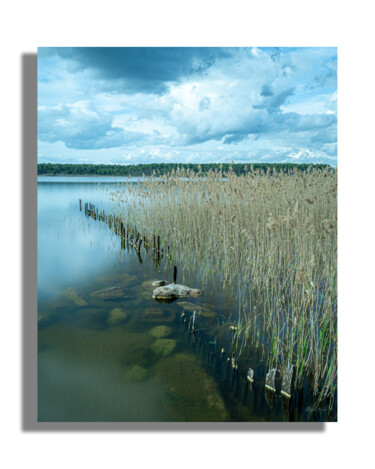Fotografia intitolato "Douceur sur le lac." da Bruno Mylar, Opera d'arte originale, Fotografia digitale