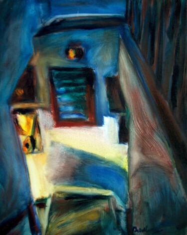 Painting titled "rp6 STAIRWELL" by Bob Dornberg, Original Artwork