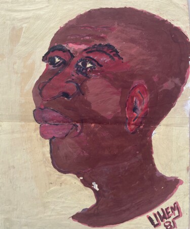 Pittura intitolato "Man" da Bob Usoroh, Opera d'arte originale, Olio