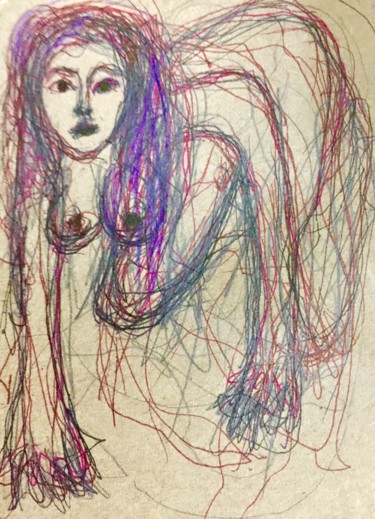 Disegno intitolato "fullsizeoutput-554b…" da Boris Kawliche, Opera d'arte originale