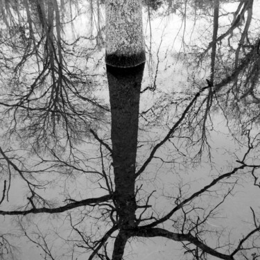 Fotografie getiteld "Le pied dans l'eau" door Boris Barbey, Origineel Kunstwerk, Digitale fotografie