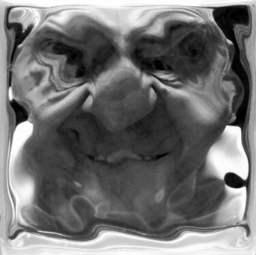 Photographie intitulée "Face de raie 1" par Boris Barbey, Œuvre d'art originale, Photographie numérique