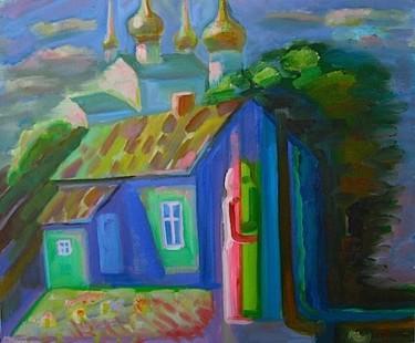 Картина под названием "Встреча" - Boris Kotov, Подлинное произведение искусства, Другой