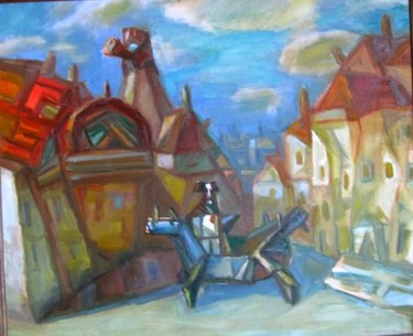Картина под названием "Завоеватель" - Boris Kotov, Подлинное произведение искусства, Другой