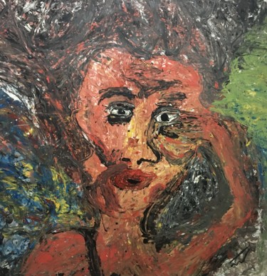 Peinture intitulée "Ela" par Branca Gonzaga, Œuvre d'art originale, Acrylique