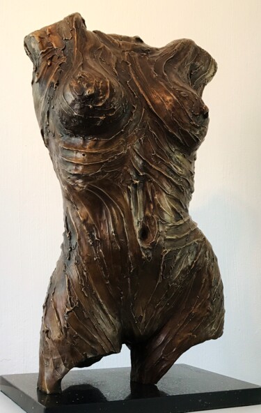 "Caress" başlıklı Heykel Brandon Borgelt tarafından, Orijinal sanat, Bronz