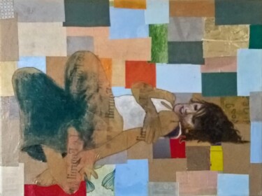 Pintura titulada "Steffi" por Jérémy Thai Brèthes, Obra de arte original, Oleo Montado en Bastidor de camilla de madera