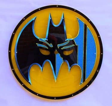 Peinture intitulée "BATVINYL" par Eric Berger, Œuvre d'art originale