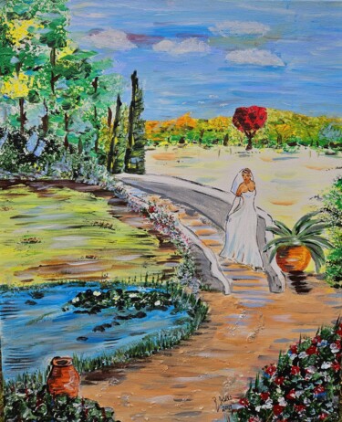 绘画 标题为“Weddingday” 由Brigitte Kölli, 原创艺术品, 丙烯