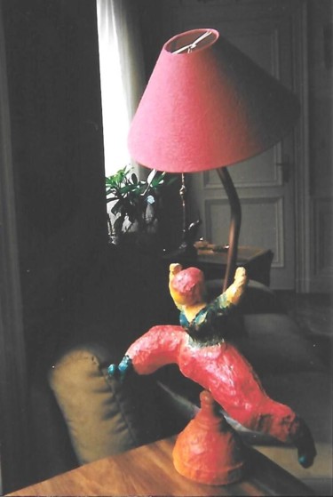 Sculptuur getiteld "LAMPES 1" door Brigitte Krief, Origineel Kunstwerk