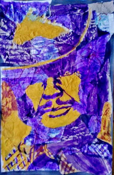 Коллажи под названием "Charles Bronson - 3…" - Brigitte Mathé (MBL), Подлинное произведение искусства