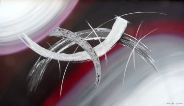 Peinture intitulée "Actarus" par Brigitte Mostacci, Œuvre d'art originale, Acrylique