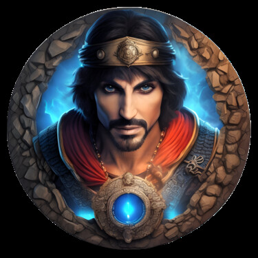 Digital Arts titled "Prince Persia 01" by Bruno Dujardin, Original Artwork, AI generated image