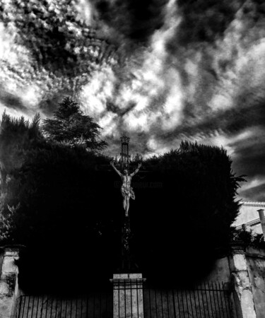 Photography titled "Le Calvaire" by Bruno Kattnig, Original Artwork, Digital Photography