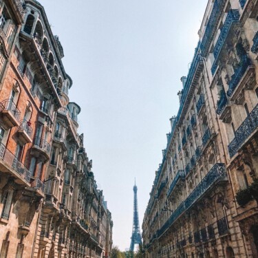 Fotografía titulada "Immeuble de Paris" por Bruno Kattnig, Obra de arte original, Fotografía digital
