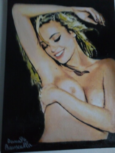 Painting titled "Martina Stella" by Bruscella Donato, Original Artwork, Oil