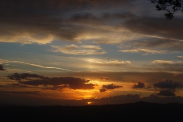 Photography titled "Volterra al tramonto" by Francesco Butini, Original Artwork