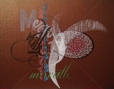 Tekening getiteld "Merveille 2" door Calli-Style, Origineel Kunstwerk, Acryl