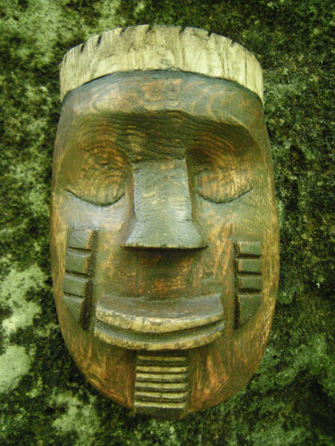 雕塑 标题为“Inaya” 由Cambrousse, 原创艺术品, 木