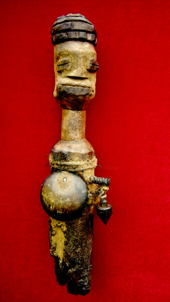 Scultura intitolato "voodoo # 30" da Cambrousse, Opera d'arte originale, Legno