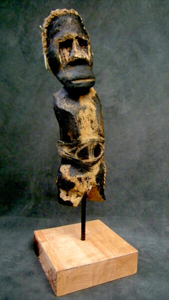 Sculpture intitulée "voodoo # 199" par Cambrousse, Œuvre d'art originale, Bois