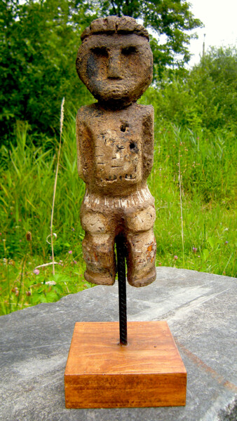 Escultura intitulada "cambrousse # 6" por Cambrousse, Obras de arte originais, Madeira