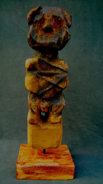 Sculpture intitulée "cambrousse # 17" par Cambrousse, Œuvre d'art originale, Bois