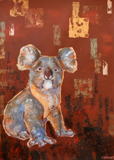 Koala Bear, Painting by Krystian Kaplon