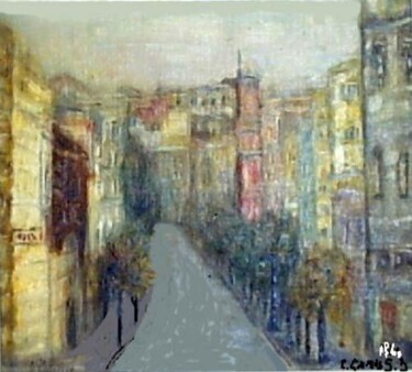 제목이 "Calle Victorino Las…"인 미술작품 Camusartist로, 원작, 기름