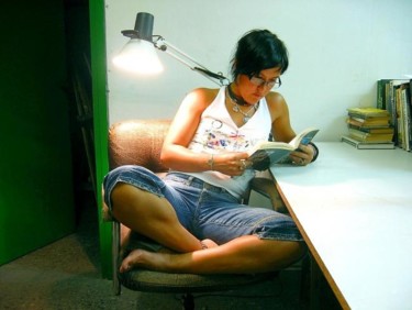 Fotografía titulada "lectura" por Enrique Carceller Alcón, Obra de arte original