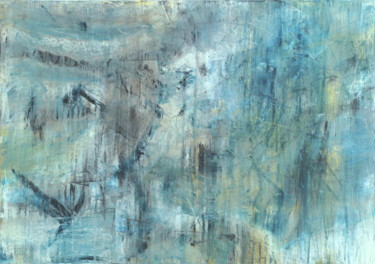 Pittura intitolato "The Barely Visible" da Carla Sá Fernandes, Opera d'arte originale, Olio Montato su Telaio per barella in…