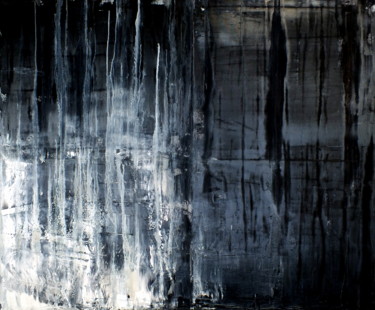 Pintura titulada "Black and White" por Carla Sá Fernandes, Obra de arte original, Oleo