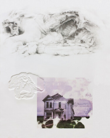 Gravures & estampes intitulée "Forgotten roots XI" par Carlos Asensio, Œuvre d'art originale, Monotype