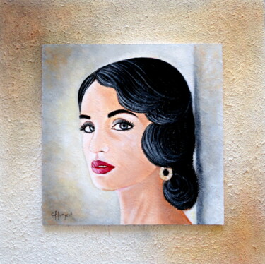 Painting titled "GLAMOUR Nº 12" by Carmen G. Junyent, Original Artwork, Acrylic