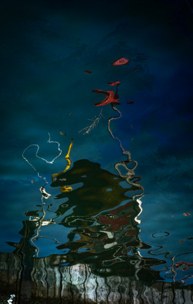 Fotografía titulada "Reflets 11" por Carmen Lazarescu, Obra de arte original, Fotografía digital