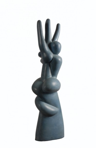 Sculpture titled "Etreinte" by Caroline Chopin, Original Artwork