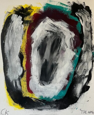 Malerei mit dem Titel "The Abyss" von Carri Konttinen, Original-Kunstwerk, Acryl